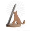 Hermoso y practico accesorio Soporte para teléfono o tableta móvil en MDF de 9 mm.  Este es un maravilloso regalo, suvenir; empresarial o para amigos y familiares. Este bello porta celular o porta tableta en madera mdf , madera natural para pintar y personalizar en tu color favorito. se adapta a cualquier celular o tableta. Un accesorio de teléfono móvil es cualquier hardware o software que no es parte integrante de la operación de un teléfono móvil como fue diseñado por el fabricante. Su importancia es su función práctica de hacer más fácil la ubicación del dispositivo móvil y transformarlo en un elemento decorativo de la oficina o el hogar. Tenga en cuenta que la madera es un material único, por lo que cuándo lo reciba será similar, no exactamente al de la foto. Un teléfono celular​ o teléfono móvil (conocido simplemente como celular o cel en Hispanoamérica​ o móvil en España  Es un teléfono portátil que puede hacer y/o recibir llamadas a través de una portadora de radiofrecuencia, mientras el usuario se está moviendo dentro de un área de servicio telefónico. Una tableta, en muchos lugares también llamada por el anglicismo tablet,​ es una computadora portátil de mayor tamaño que un teléfono inteligente o un PDA, integrada en una pantalla táctil (sencilla o multitáctil) con la que se interactúa primariamente con los dedos o un estilete (pasivo o activo), sin necesidad de teclado físico ni ratón. Estos últimos se ven reemplazados por un teclado virtual y, en determinados modelos, por un mini trackball o "bola de seguimiento" integrada en uno de los bordes de la pantalla. Soporte para teléfono o tableta móvil Material: MDF de 9 mm de Alta Calidad Tamaño 11 x 12 x 10 cm Color: Descripción en foto Este producto puede ser personalizado. Fecha estimada de entrega: De 1 a 3 días habiles (en Bogotá, Medellín, Cali), al resto del  país de 4  a 14 días. Vendido y enviado por: Trazos de Arte. Envió rápido y seguro Personalización Realice un pedido personalizado, podemos agregar lo que desee, como nombre, fecha, frase, logotipo, imagen o empaque regalo. Ofrecemos: Grabado por láser, grabado CNC Router, sublimado o papel adhesivo, el precio varía según el tipo de personalización que desee, encontrara más información en Servicios en nuestro menú secundario. Si desea cotizar o tiene preguntas presione el botón Cotizar personalización con gusto las responderemos.