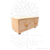 Joyero en madera 2 cajones