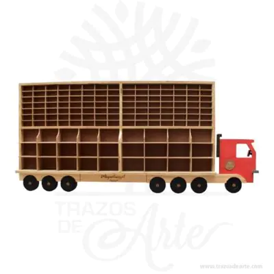 Repisa camión pintada y personalizada - Precio COP