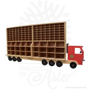 Repisa camión pintada y personalizada