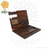 Organizador de escritorio No.1, práctico soporte de de escritorio multifuncional con diseño inteligente, estación de acoplamiento de almacenamiento. Es un regalo perfecto para mujer o hombre como regalo de aniversario, cumpleaños o graduación El organizador de escritorio multifuncional con diseño inteligente permite mantener organizados los artículos uso diario, tendrás todo a la mano: teléfono celular, reloj, billetera, monedas / USB / anillo, llaves gafas y lapicero Perfecto para su hogar u oficina. Organizador de escritorio No.1 consta de dos piezas de madera que se ensamblan Los accesorios que se muestran en las imágenes no están incluidos Para fabricar estos soportes utilizamos madera de alta calidad Se adapta perfectamente a cualquier interior, tanto a estilos clásicos como modernos. El organizador de escritorio No.1 es un regalo ecológico de estilo rústico. Nuestro organizador de escritorio apoya tu idea del regalo perfecto. Excelentes para el marketing empresarial y personal. Tenga en cuenta que la madera es un material único, por lo que cuándo lo reciba será similar, no exactamente al de la foto. Organizador de escritorio No.1 Material: Triplex de pino Color:  A elección Tamaño: 24 x 18 x 20 cm El precio incluye personalización Fabricación sobre pedido. Fecha estimada de entrega: De 5 a 6 días hábiles (en Bogotá, Medellín, Cali), al resto del país de 12 a 18 días. Recuerda que el tiempo de entrega comienza a partir del momento en que tu pago sea confirmado. Todos los productos son entregados al domicilio que informaste al realizar la compra. Vendido y enviado por: Trazos de Arte. Envío rápido y seguro. No incluye domicilio.   Personalización Realiza un pedido personalizado, podemos agregar lo que desees, como nombre, fecha, frase, logotipo, imagen o empaque regalo. Envíanos tu propuesta o diseño a través de nuestro correo electrónico contacto@trazosdearte.com o WhatsApp 3202422794. Ofrecemos: Grabado por láser, grabado CNC Router, sublimado o papel adhesivo, el precio varía según el tipo de personalización que desees, encontrarás más información en “Servicios” en nuestro menú secundario. Si deseas cotizar o tienes preguntas presiona el botón Cotizar personalización con gusto las responderemos. ¿Cómo comprar? Selecciona tu producto. Si tienes alguna duda por favor escríbenos. Haz clic en el botón de compra y la cantidad que deseas. Ingresa los datos de facturación y entrega. Realiza el pago de tu pedido. Recibe el pedido en tu domicilio.