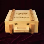 Caja maletín madera tríplex de pino