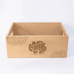 Caja Canasta en MDF Personalizada con Manijas