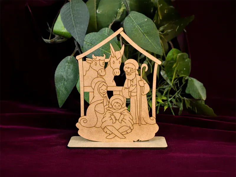 Cajas de madera personalizadas con grabado láser Trazos de Arte