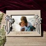 Portarretrato Feliz Día Mamá en MDF Personalizado